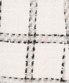 GRACE CONTINENTAL チェックツイードジャンパースカート