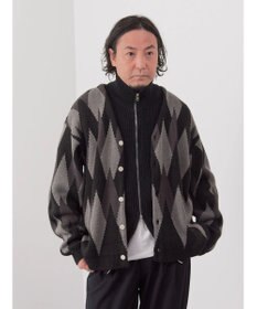 CRAFT STANDARD BOUTIQUE 【男女兼用】アーガイル柄カーディガン