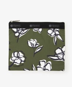 LeSportsac DELUXE EVERYDAY BAG/オリーブフローラルシルエット