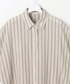 自由区 ナチュラルリネン シャツ