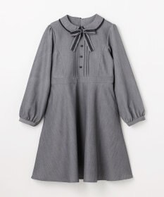 組曲 KIDS 【150-170㎝】 クラシカルグレーワンピース