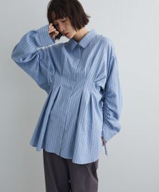 Green Parks ドロストシャーリングウエストタックシャツ