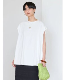 AMERICAN HOLIC 接触冷感フレンチスリーブカットチュニック