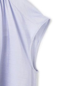 UNFILO ヴィンテージシアー ギャザーブラウス