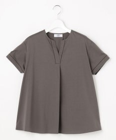J.PRESS LADIES プレーティングジャージー チュニック丈 カットソー