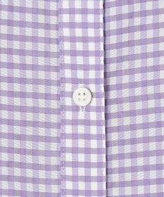 J.PRESS LADIES 【洗える】アセVisギンガム シャツ ブラウス