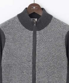 JOSEPH ABBOUD 【軽量/イージーケア】 KARL KARLジップ ニット ブルゾン