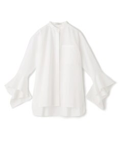 BEIGE， PERSIMMON / バンドカラーシャツ