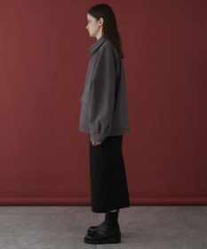 WEGO 【ユニセックス着用ITEM】メルトンショートZIPブルゾン