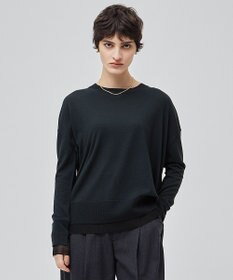 BEIGE， 【洗える】LA MONNAIE / クルーネックニット