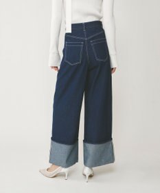 GRACE CONTINENTAL ロールアップワイドパンツ