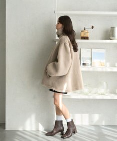 earth music&ecology ボアルーズブルゾン