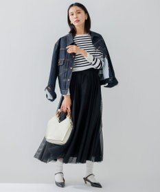 23区 S 【洗える】23区DENIM ストレッチ ジャケット