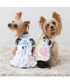 PET PARADISE ディズニー 101匹わんちゃん 耳付き ロンパース 小型犬