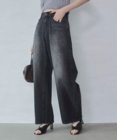 WEGO ワイドカーブデニムパンツ