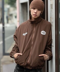 WEGO 【ユニセックス着用ITEM/リバーシブル/2WAY】リバーシブルフリースブルゾン