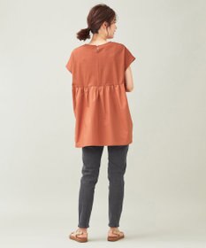 ANY 【接触冷感】秋メキバックフレア カットソー