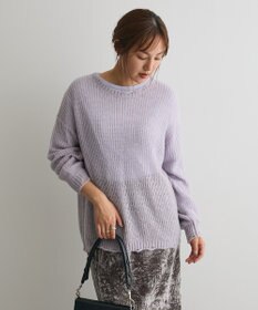 CRAFT STANDARD BOUTIQUE シアーモヘヤライクニットプルオーバー