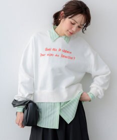 組曲 【Flower Collection】コンパクトシャーティング シャツ