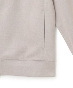 JOSEPH HOMME 【WEB・一部店舗限定  】レザーライクポンチ　ジップアップパーカー