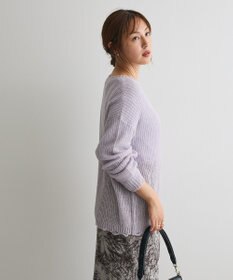 CRAFT STANDARD BOUTIQUE シアーモヘヤライクニットプルオーバー