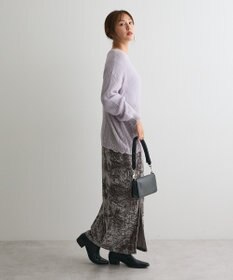 CRAFT STANDARD BOUTIQUE シアーモヘヤライクニットプルオーバー