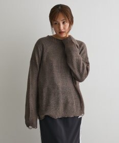 CRAFT STANDARD BOUTIQUE シアーモヘヤライクニットプルオーバー