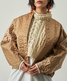 muuc 【土の凹凸を表現したナイロン素材】テレイン ブルゾン