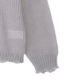 CRAFT STANDARD BOUTIQUE シアーモヘヤライクニットプルオーバー