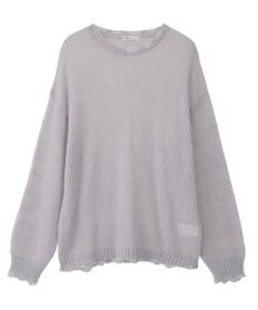 CRAFT STANDARD BOUTIQUE シアーモヘヤライクニットプルオーバー