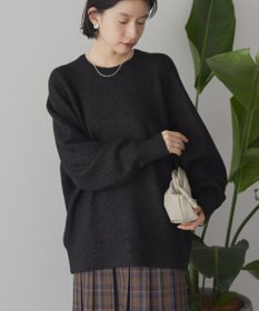 AMERICAN HOLIC ラグランラメニットプルオーバー