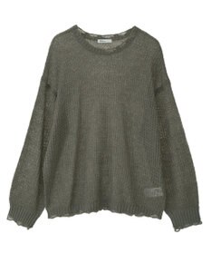 CRAFT STANDARD BOUTIQUE シアーモヘヤライクニットプルオーバー