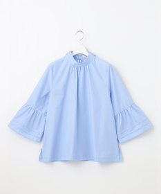 Feroux 【洗える・2WAY】リボンタイチュニック ブラウス