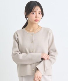 earth music&ecology スポンディッシュポケット付きカーディガン