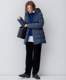23区 【VERY掲載/新色追加】シレータフタ ミドル丈 ダウンコート