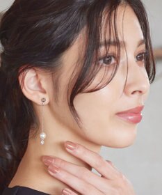Tiaclasse パールロングピアス