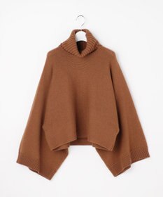 自由区 【カトリエムブーケ】Effet de legerete ウールニット ブラウン