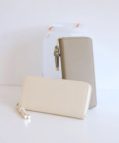 TOPKAPI 【新色追加】【TREASURE TOPKAPI】シュリンクレザー ラウンド 長財布