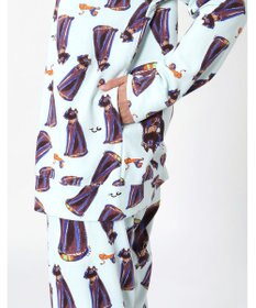 tsumori chisato SLEEP ツモリチサト パジャマ 長袖 長ズボン ミニ裏毛素材 レディース UDX572 /ワコール
