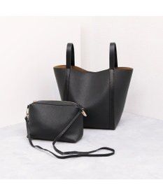 UNBILLION カシュカシュ cachecache / インバッグ付き2wayショルダートート