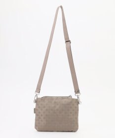 Y'SACCS ドットジャガードポーチ付きリュックサック