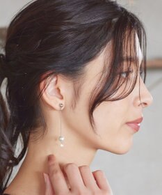 Tiaclasse パールロングピアス