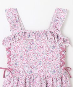 組曲 KIDS 【UVカット】【SS-Lサイズ】トロピカルフラワー スイムウェア(ワンピース)