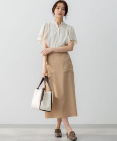 組曲 S 【WEB限定】ヴィンテージジョーゼットスキッパー ブラウス