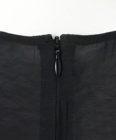 23区 【GOLD LABEL】オーガンジー ラッフルヘム ブラウス