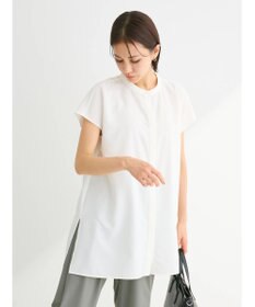 Green Parks 接触冷感　比翼ボタンチュニック