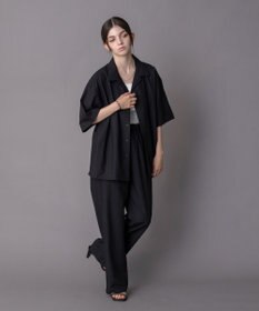 WEGO 【ユニセックス着用ITEM/SMLサイズ展開】 TRオープンカラーシャツ（SS）