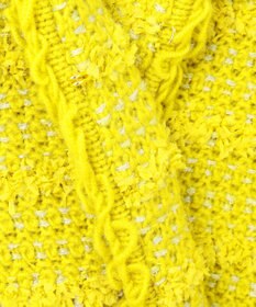 自由区 【カトリエムブーケ】Tweed melange フリンジジャケット