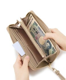 TOPKAPI 【新色追加】【TREASURE TOPKAPI】シュリンクレザー ラウンド 長財布