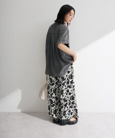 Green Parks シアーデニム２ＷＡＹビックドルマンシャツ